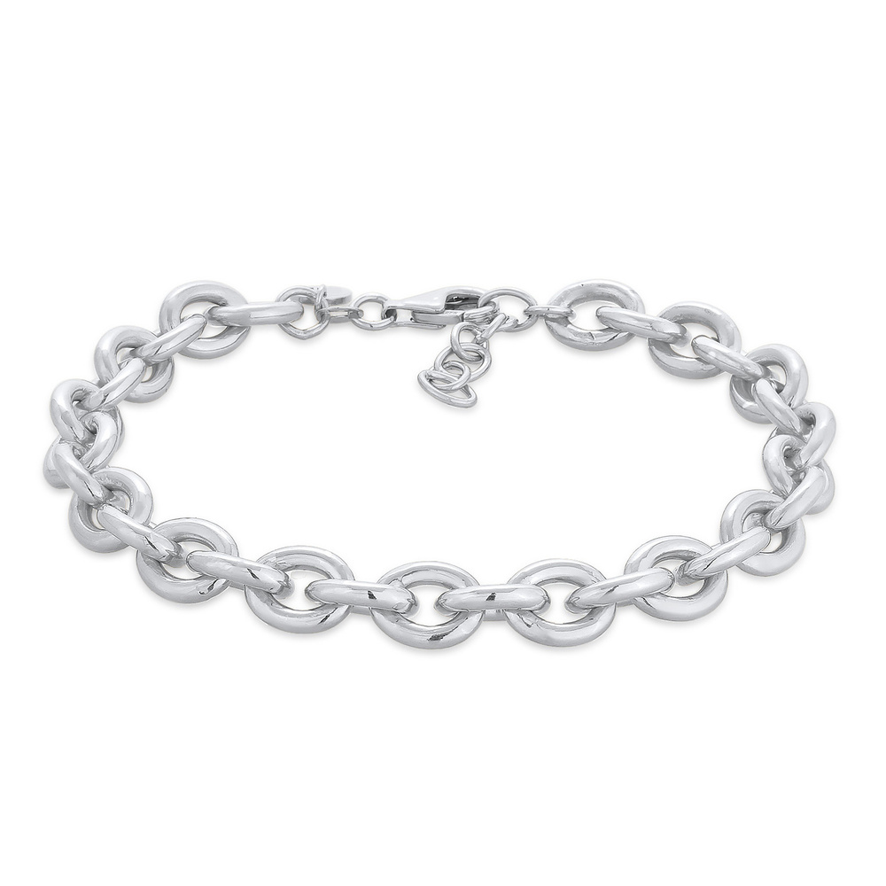 Elli PREMIUM Elli PREMIUM Bracelet Femmes Déclaration grossier élégant en argent sterling 925  Bracelet