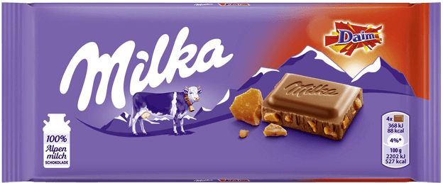 Milka Tafel Daim