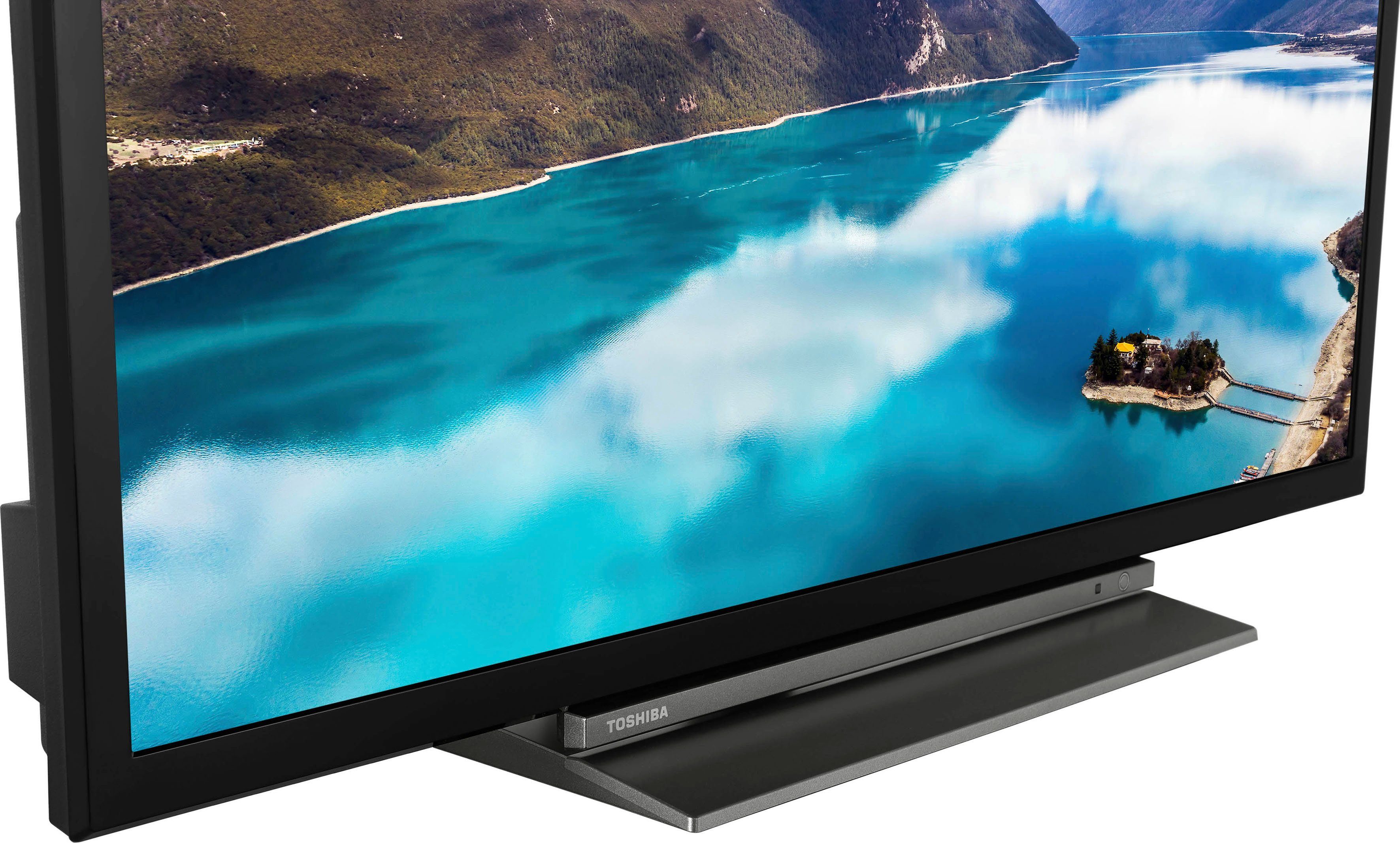Toshiba 24WL3C63DA/2 LED-Fernseher (60 cm/24 Zoll, HD-ready, Smart-TV)