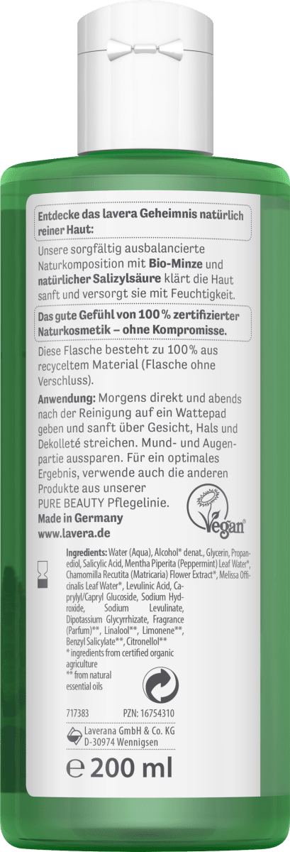 Gesichtswasser Pure Beauty, 200 ml