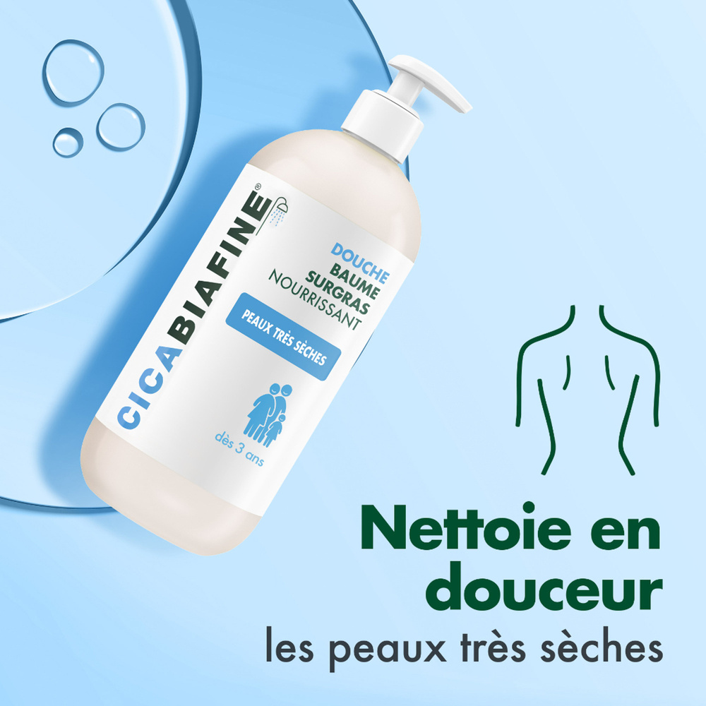 cicabiafine CicaBiafine® Douche Baume Surgras Nourrissant 500ml Baume douche