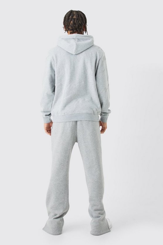 Man Signature Hoodie mit Print