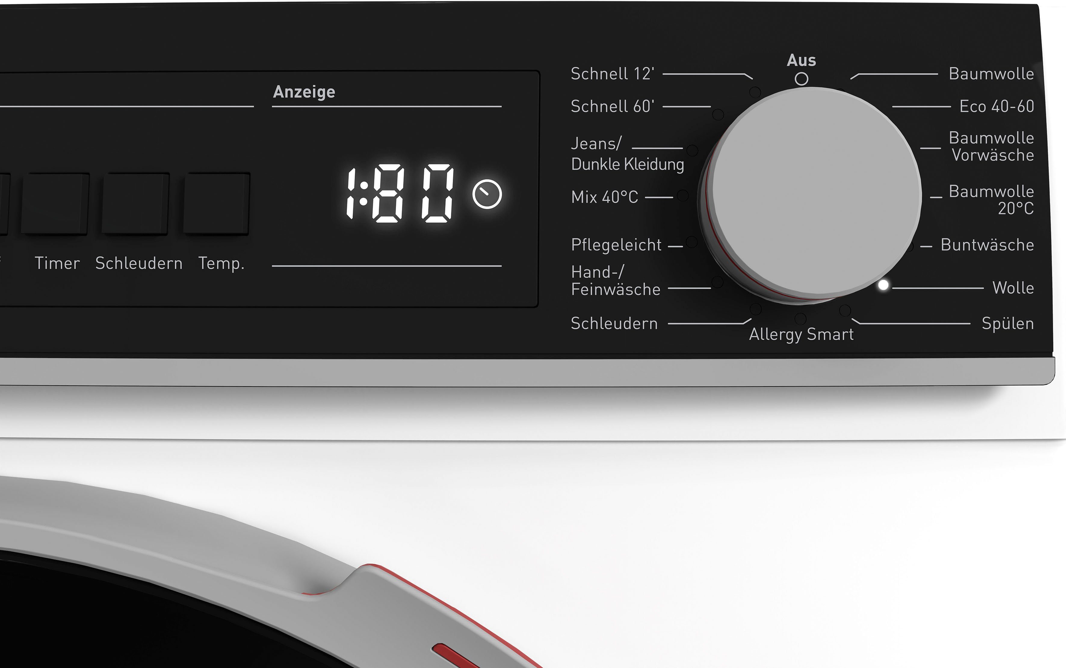 Sharp Waschmaschine ES-NFB714CWA-DE, 7 kg, 1400 U/min