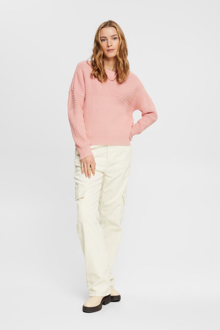 Pullover aus Grobstrick