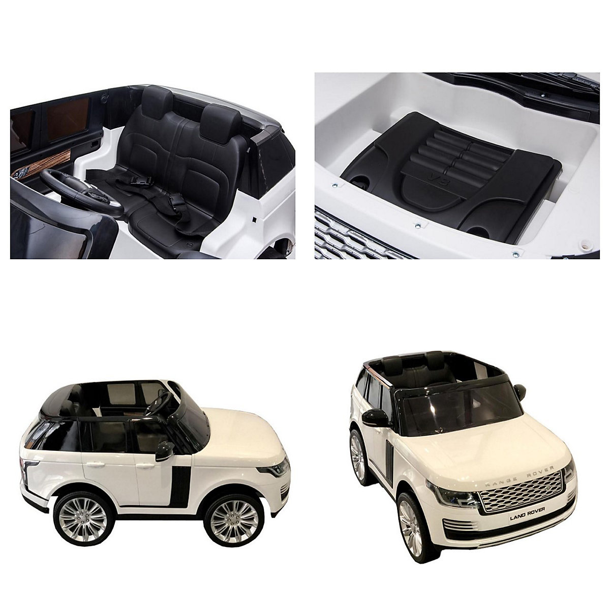Kinder Elektroauto Land Rover Zweisitzer Elektro-Autos