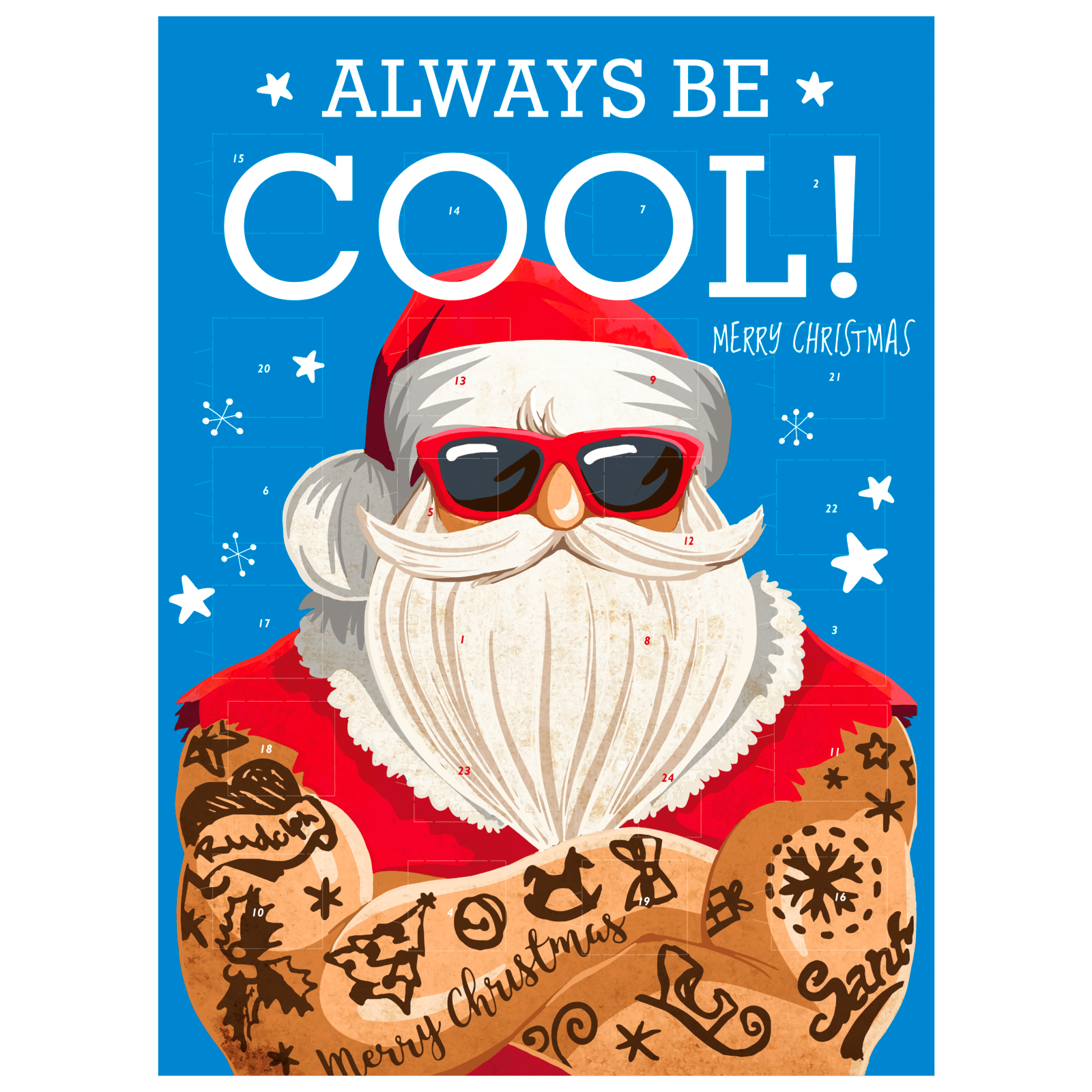Windel Always Be Cool! Sprüche Adventskalender 75g