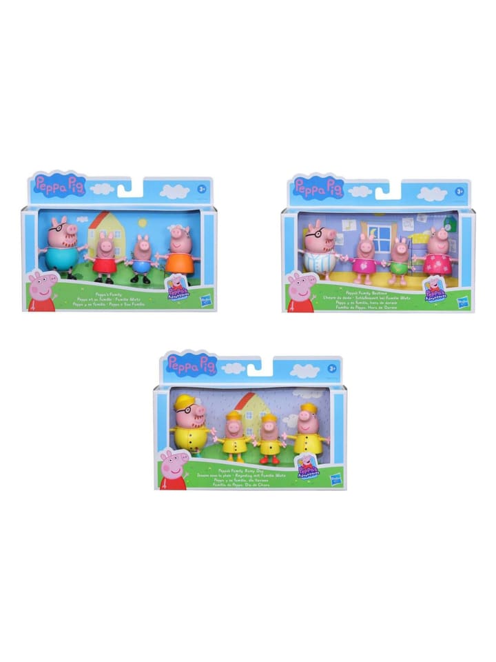 Hasbro Spielfigur Peppa Pig Peppa’s Adventures 4er-Pack in Mehrfarbig günstig kaufen onesize