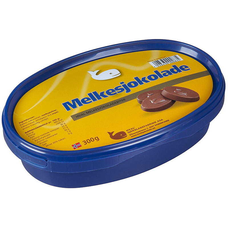Hval Melkesjokolade 300 g, Hval