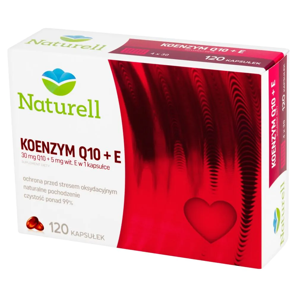 Naturell Coenzyme Q10 + Βιταμίνη Ε, Κάψουλες