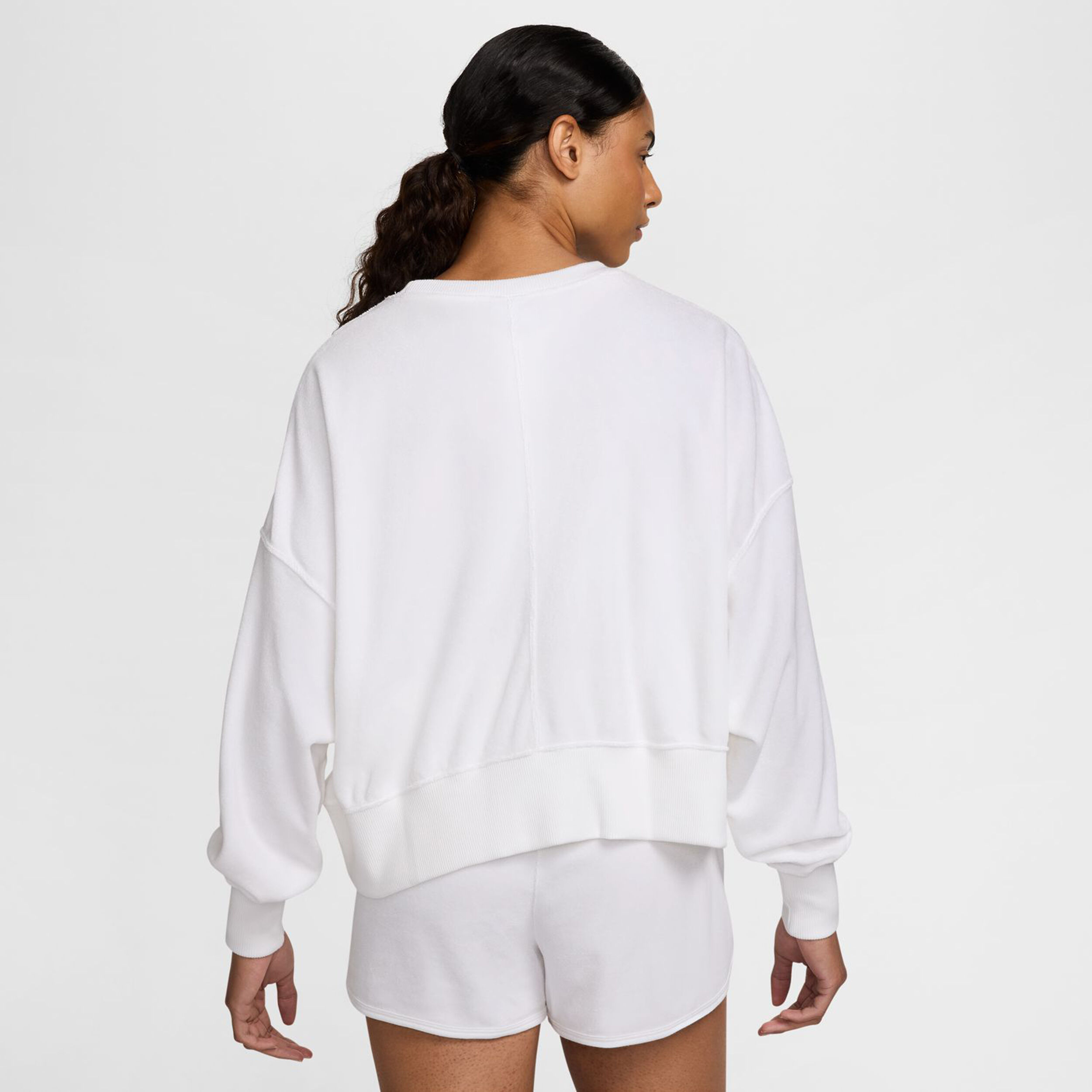 Court Heritage Fleece OOS GFX Sweatshirt Damen - Weiß
