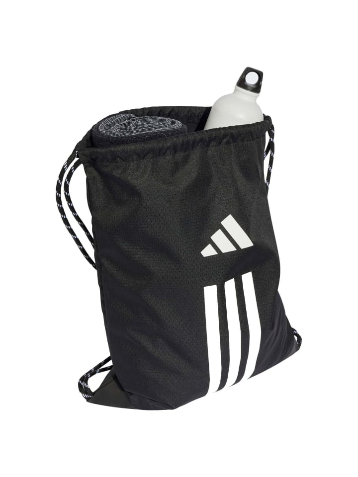 adidas Training - Turnbeutel 47 cm (black/white) in schwarz weiß günstig kaufen onesize