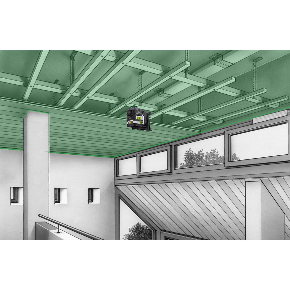 Laserliner 036.380L PowerPlane-Laser 3G Multi 18V SETT i L-Boxx ekskl. batteriadaptere, batterilader