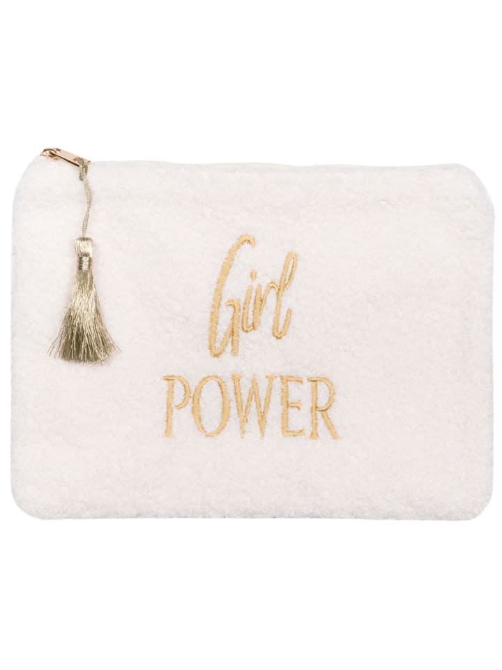 styleBREAKER Kosmetiktasche in Creme günstig kaufen onesize