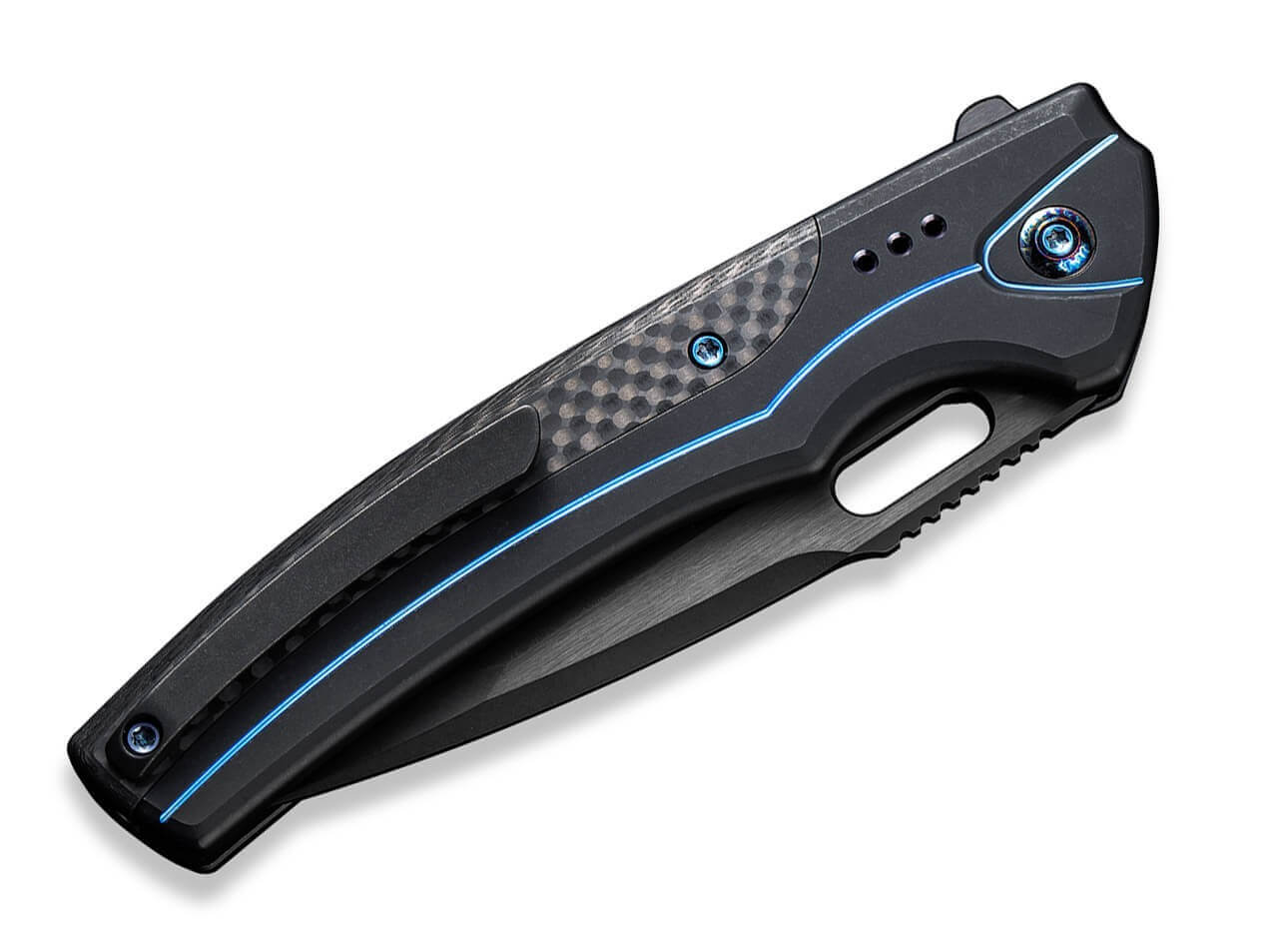 Exciton Titanium CF Black & Blue Ltd