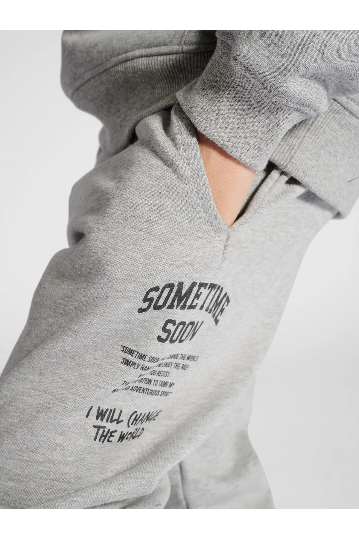 Sometime Soon  Hose - Grau - Straight