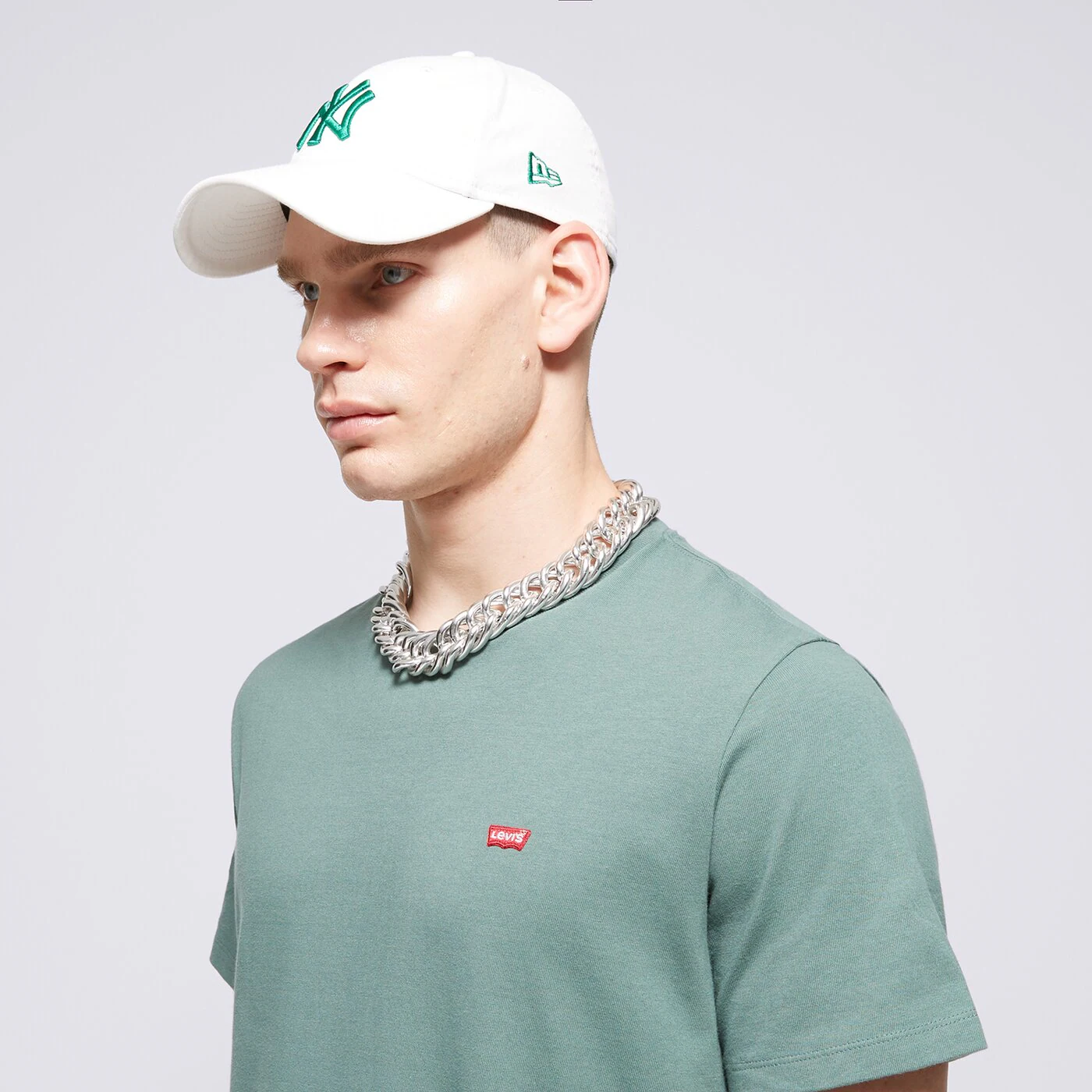 LEVI'S T-SHIRT SS ORIGINAL HM TEE GREENS Grün