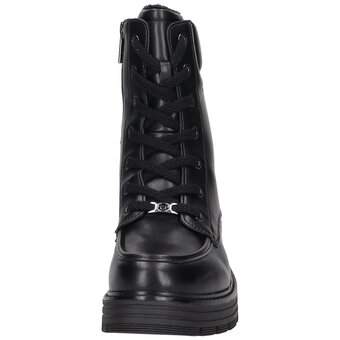 Tom Tailor Schnür Boots in schwarz