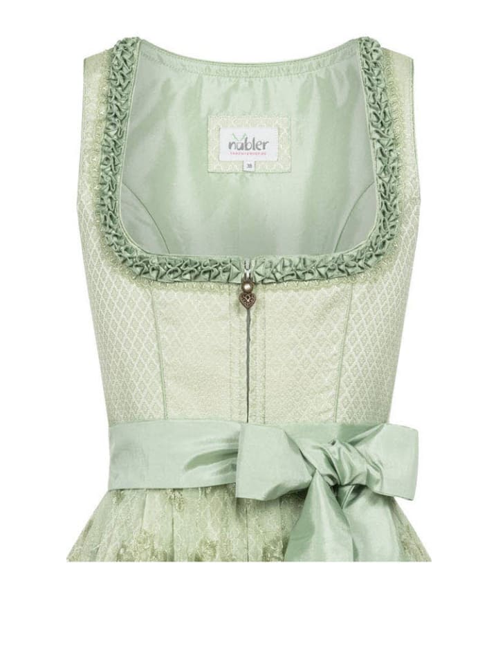 Nübler Mini Dirndl Edina in Grün günstig kaufen