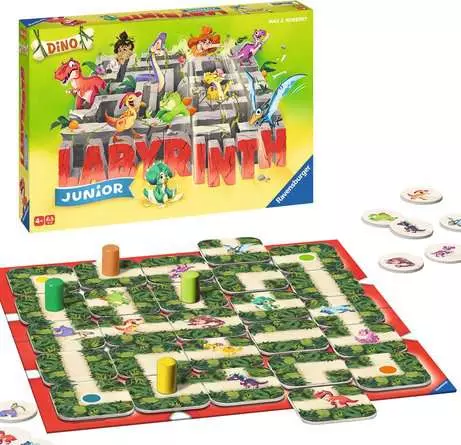 Dino Junior Labyrinth - Kinderspiel ab 4 Jahren