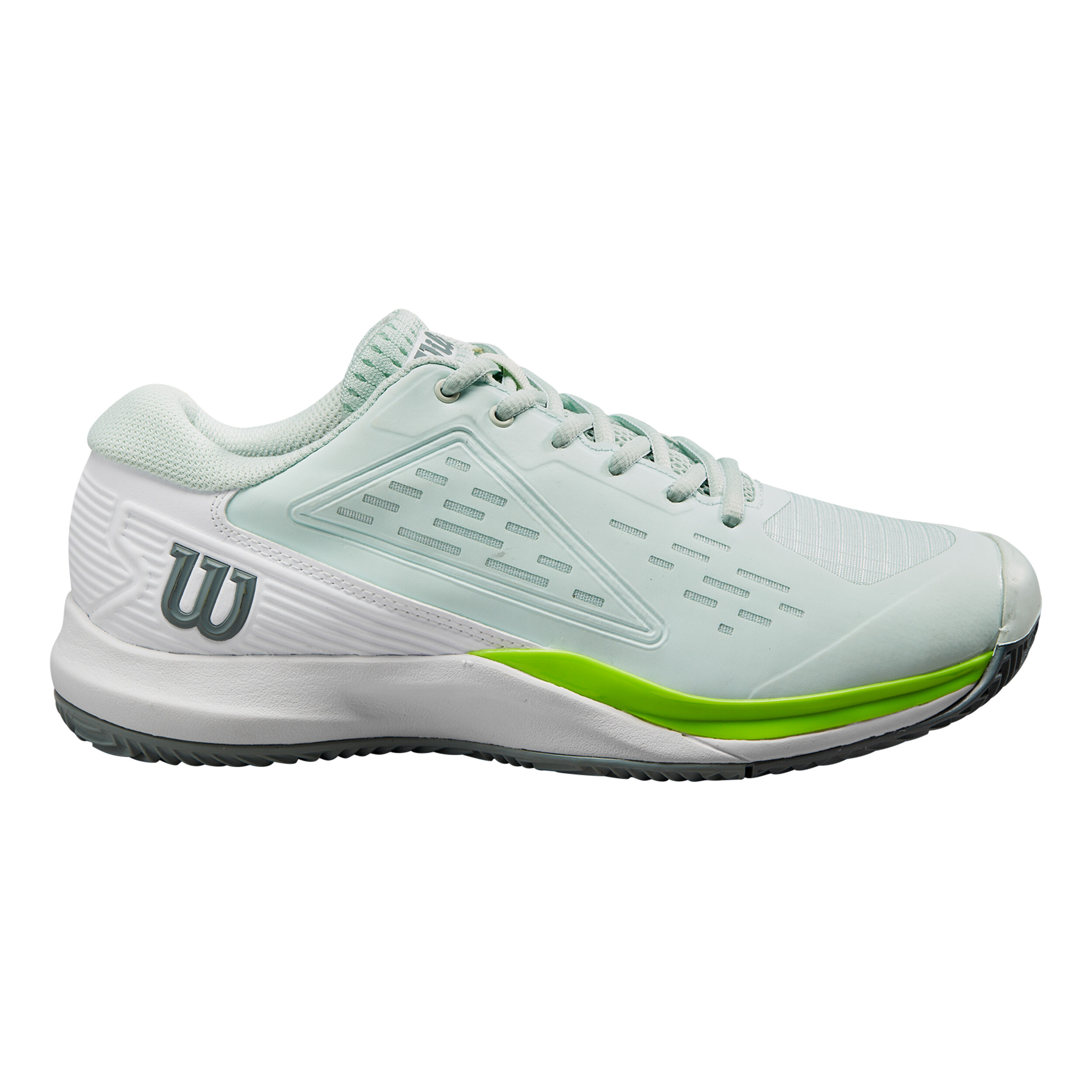 Rush Pro ACE CLY Sandplatzschuh Damen - Mint, Weiß