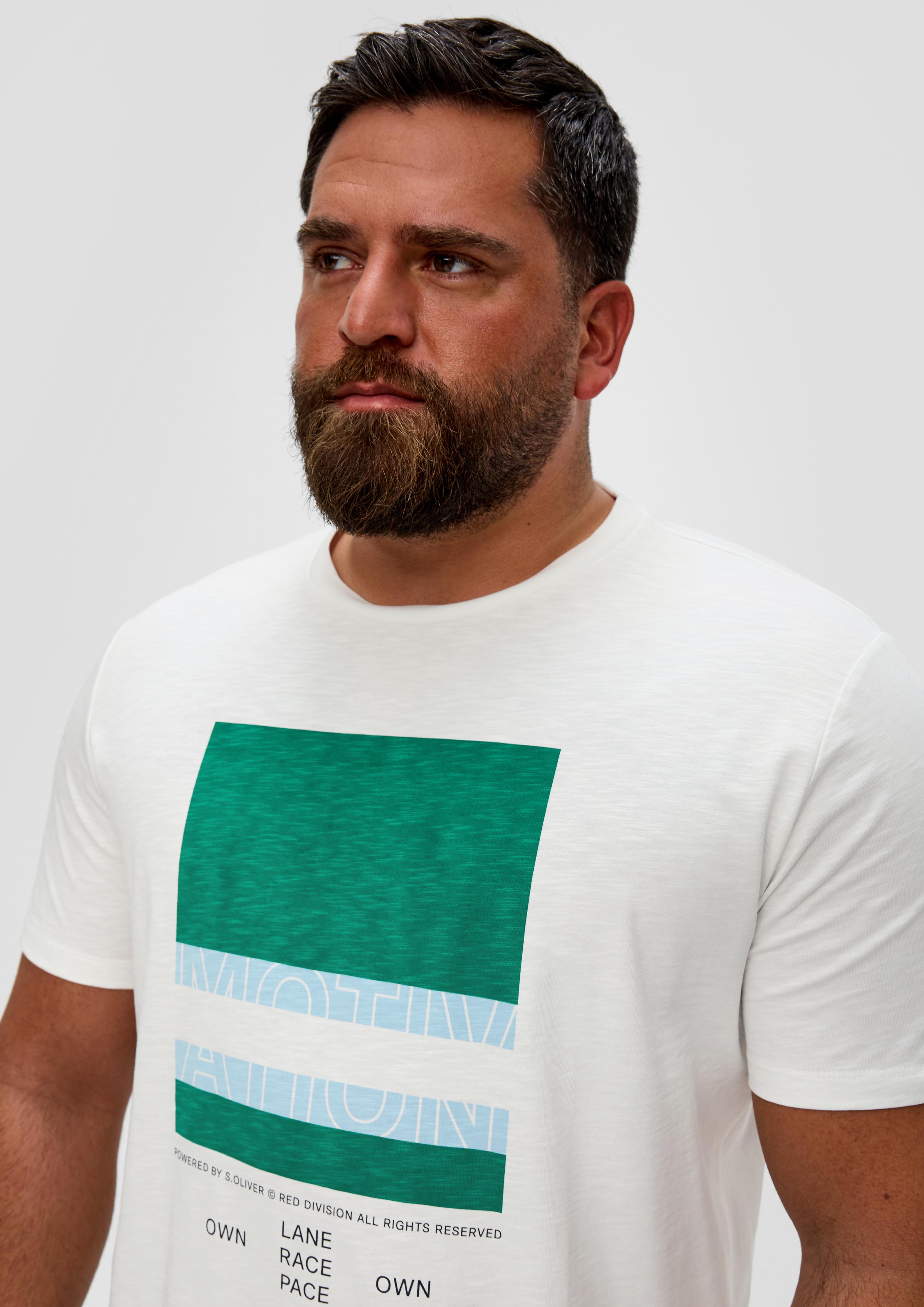 T-Shirt mit Frontprint  EME-2146820-01D1