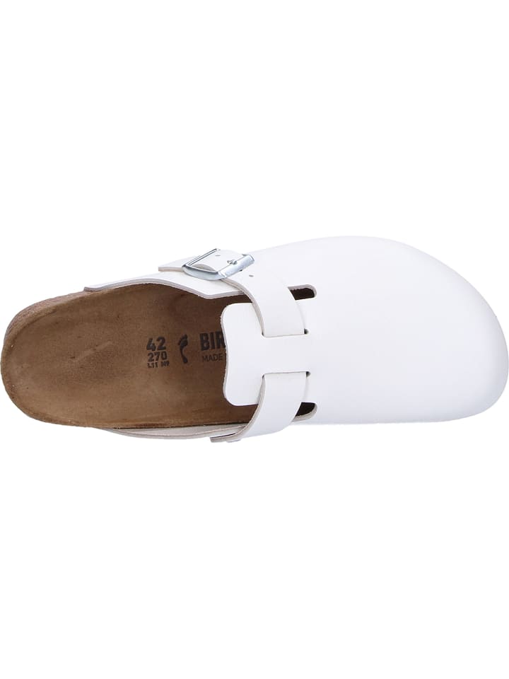 Birkenstock Clogs Boston SL in weiß günstig kaufen