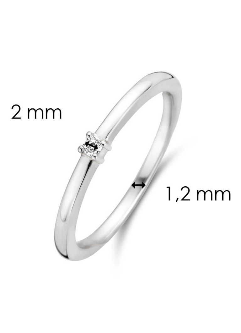 I FEEL YOU - Inel Milano din argint cu zirconiu cubic 12210ZI