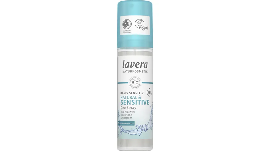 lavera BASIS SENSITIV Deospray Natural & Sensitive 75 ml