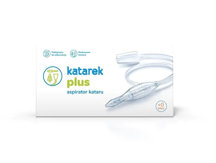 Katarek Plus, en næsesuger, der tilsluttes en støvsuger