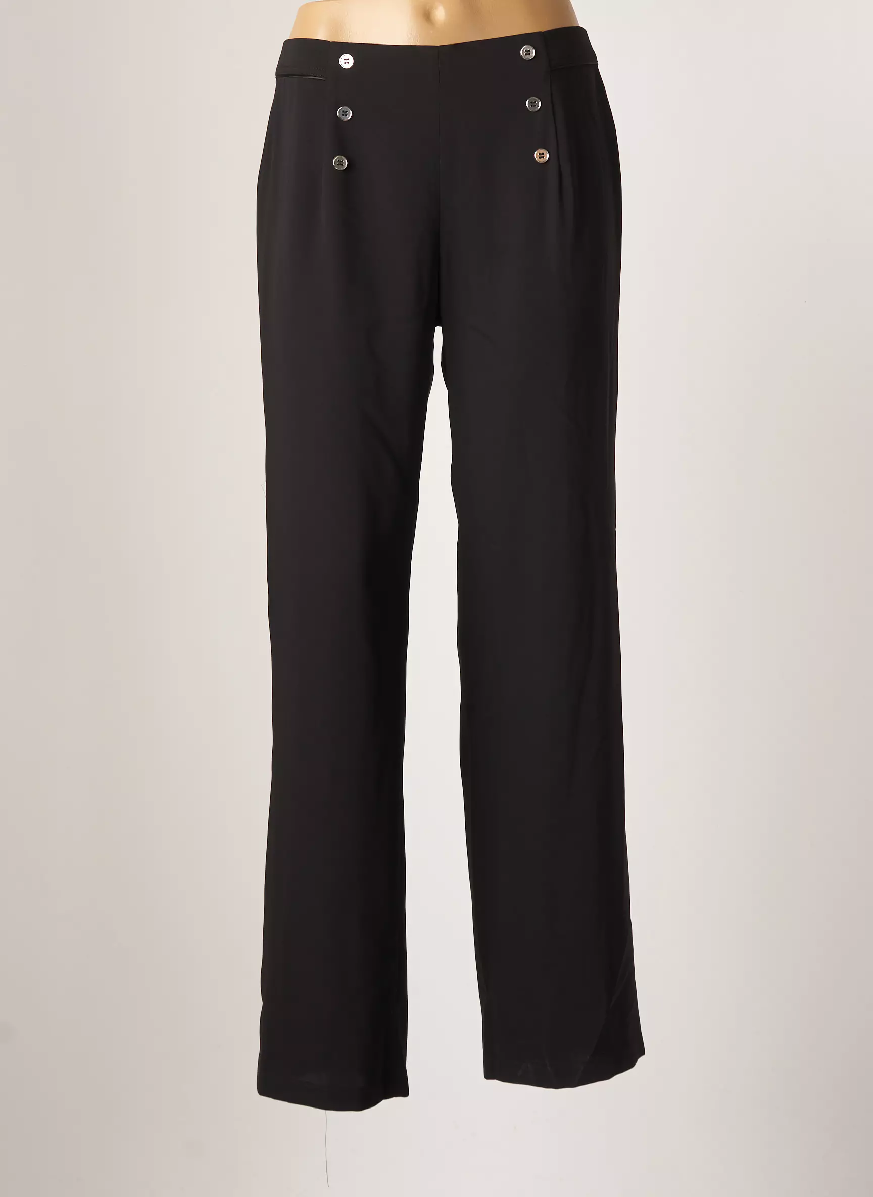 Christine Laure Pantalons Droits Femme couleur noir