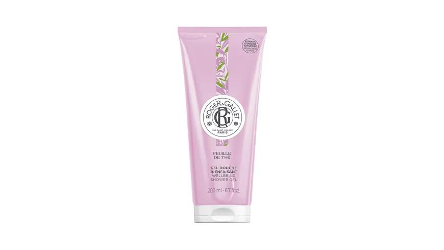 ROGER&GALLET Feuille de Thé Duschgel 200 ml