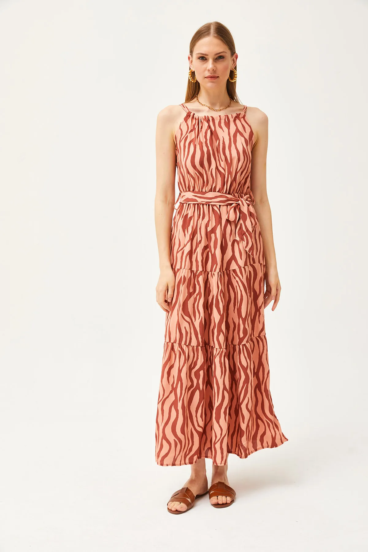 Olalook  Kleid - Rosa - A-Linie