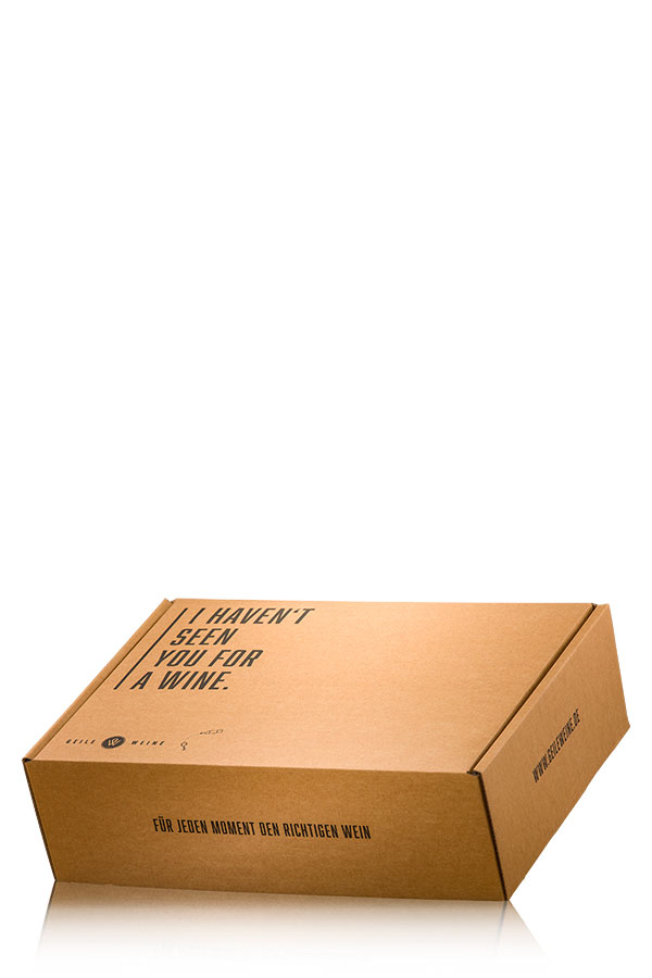 Dreier Geschenkverpackung Geile Weine Weinpaket