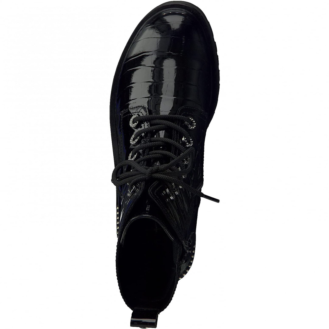 TAMARIS Schnür-Stiefeletten schwarz Da.-Stiefel