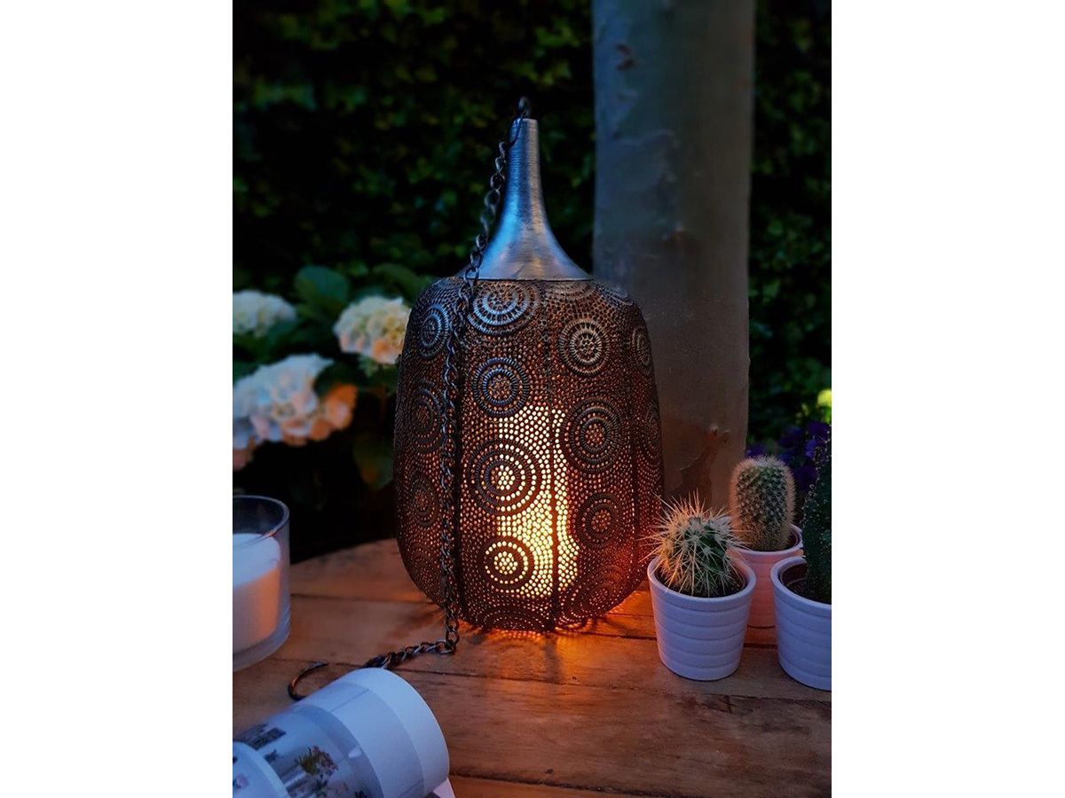 Luxform Rabat Tisch und Hanglampe