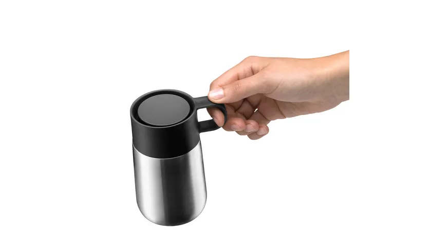 WMF Thermobecher Travel Mug Impulse 0,3l Edelstahl gebürstet