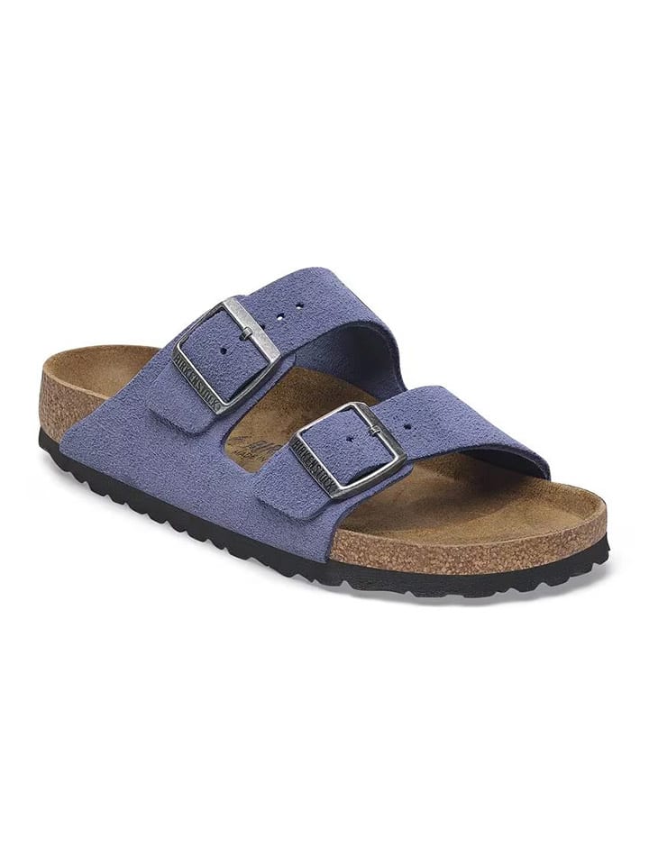 Birkenstock Leder-Pantoletten 