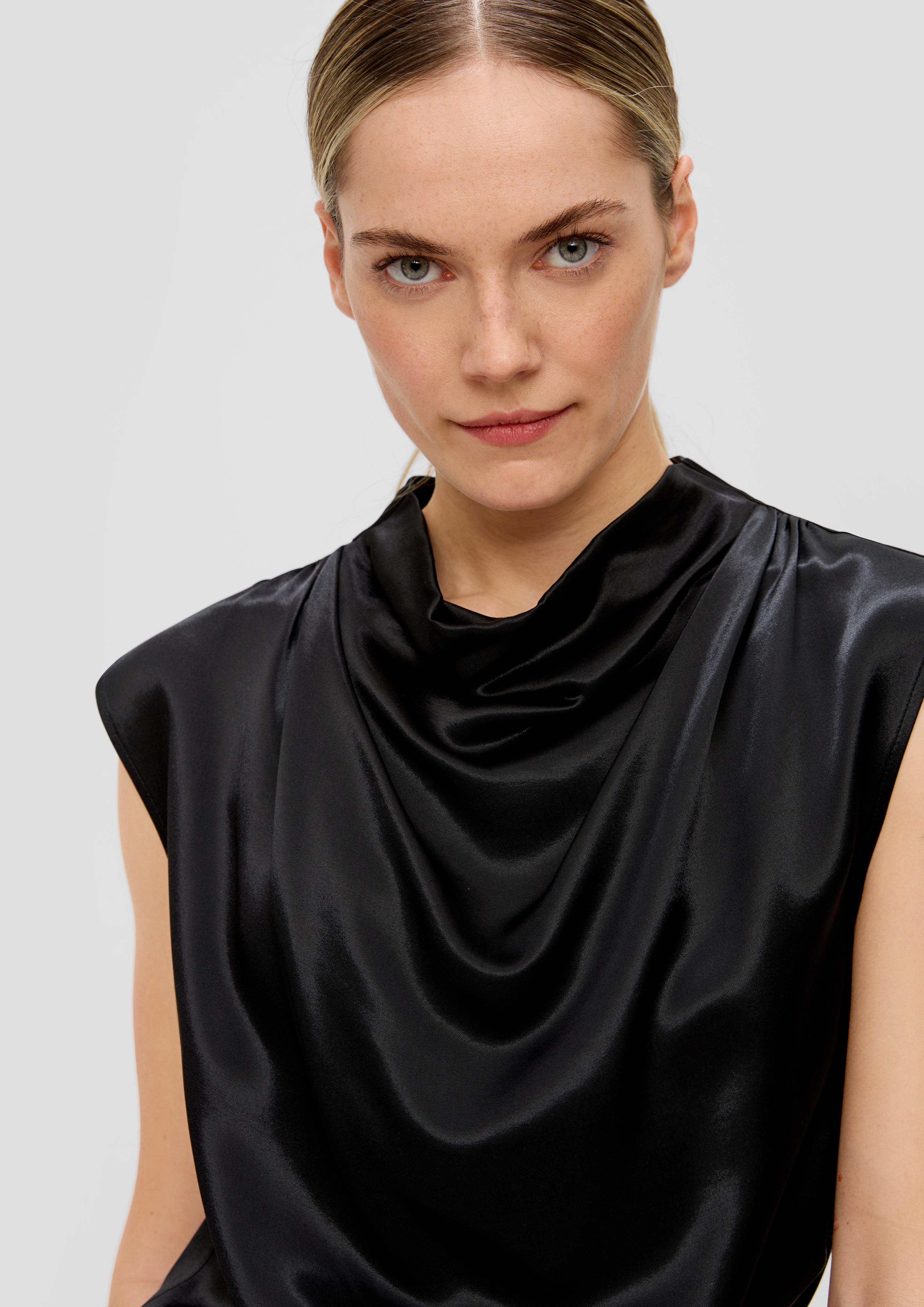 Blusentop aus Satin  2140904-9999