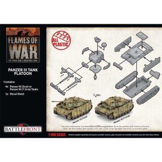 Panzer III Tank Platoon (4)