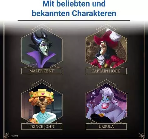 Disney Villainous: Einführung ins Böse - Spiel ab 10 Jahren