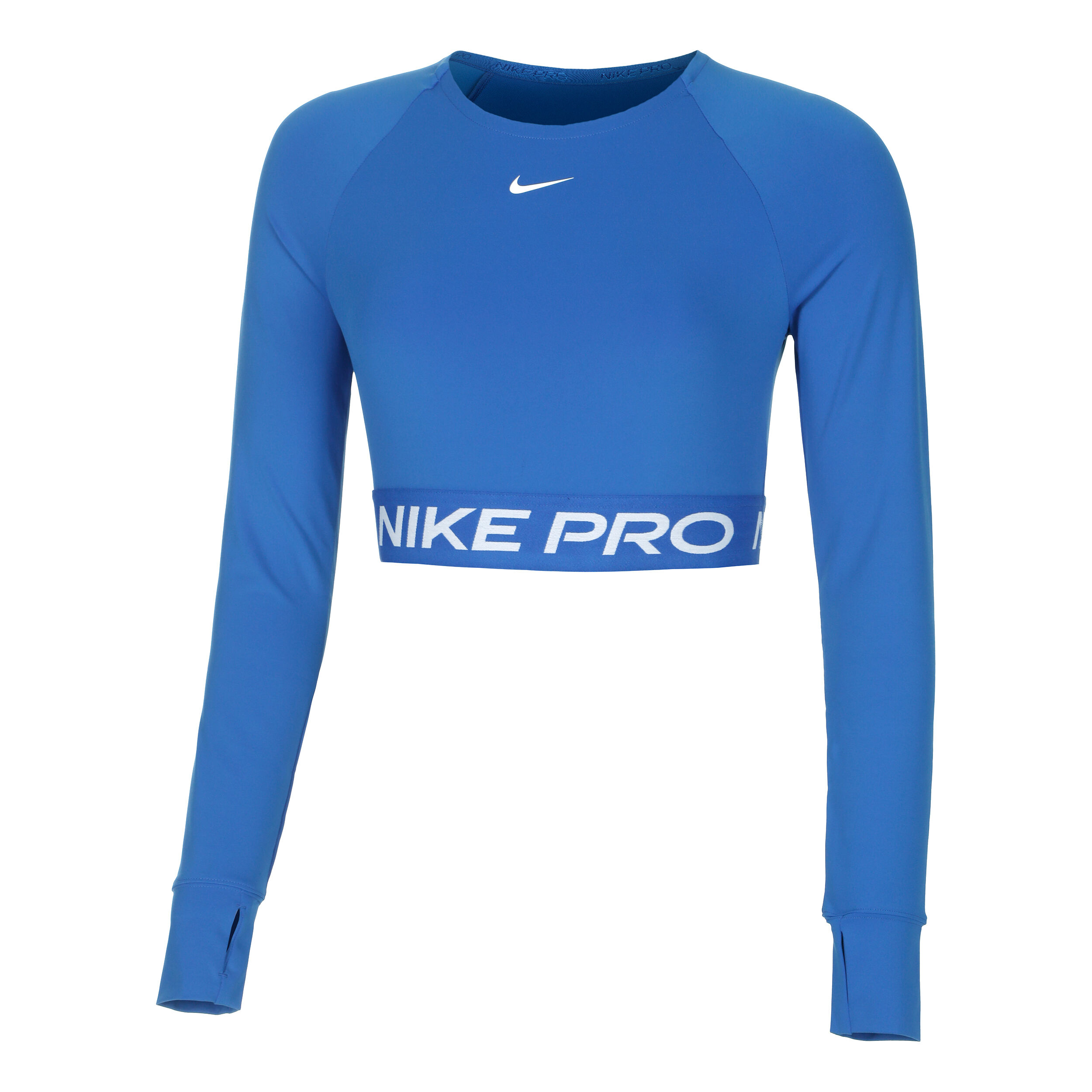 Pro Dri-Fit 365 Crop Longsleeve Damen - Blau