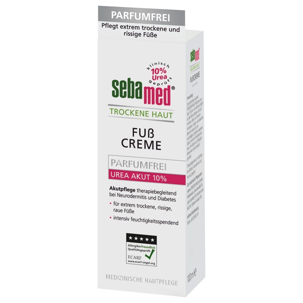 Trockene Haut Urea 10% parfümfrei