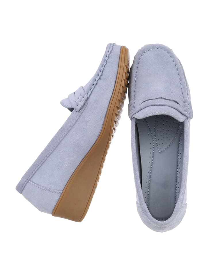 Ital-Design Halbschuh in Hellblau günstig kaufen