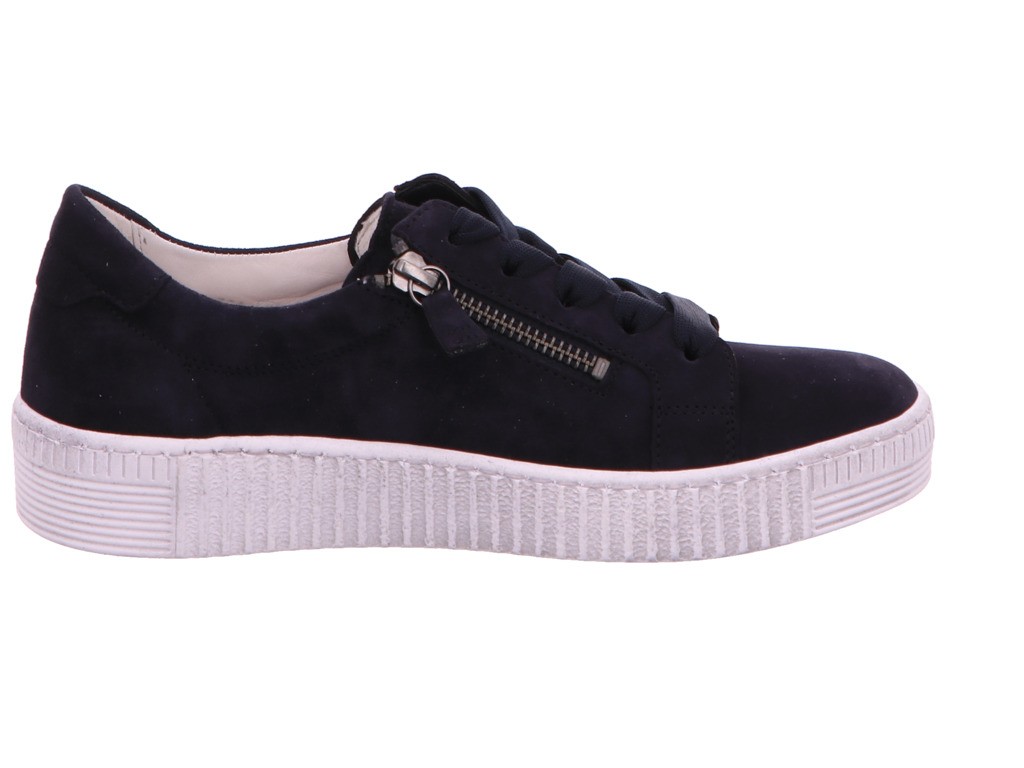 GABOR Freizeit Schnürer blau Gabor Fashion Sneaker low 43.334.16 blau