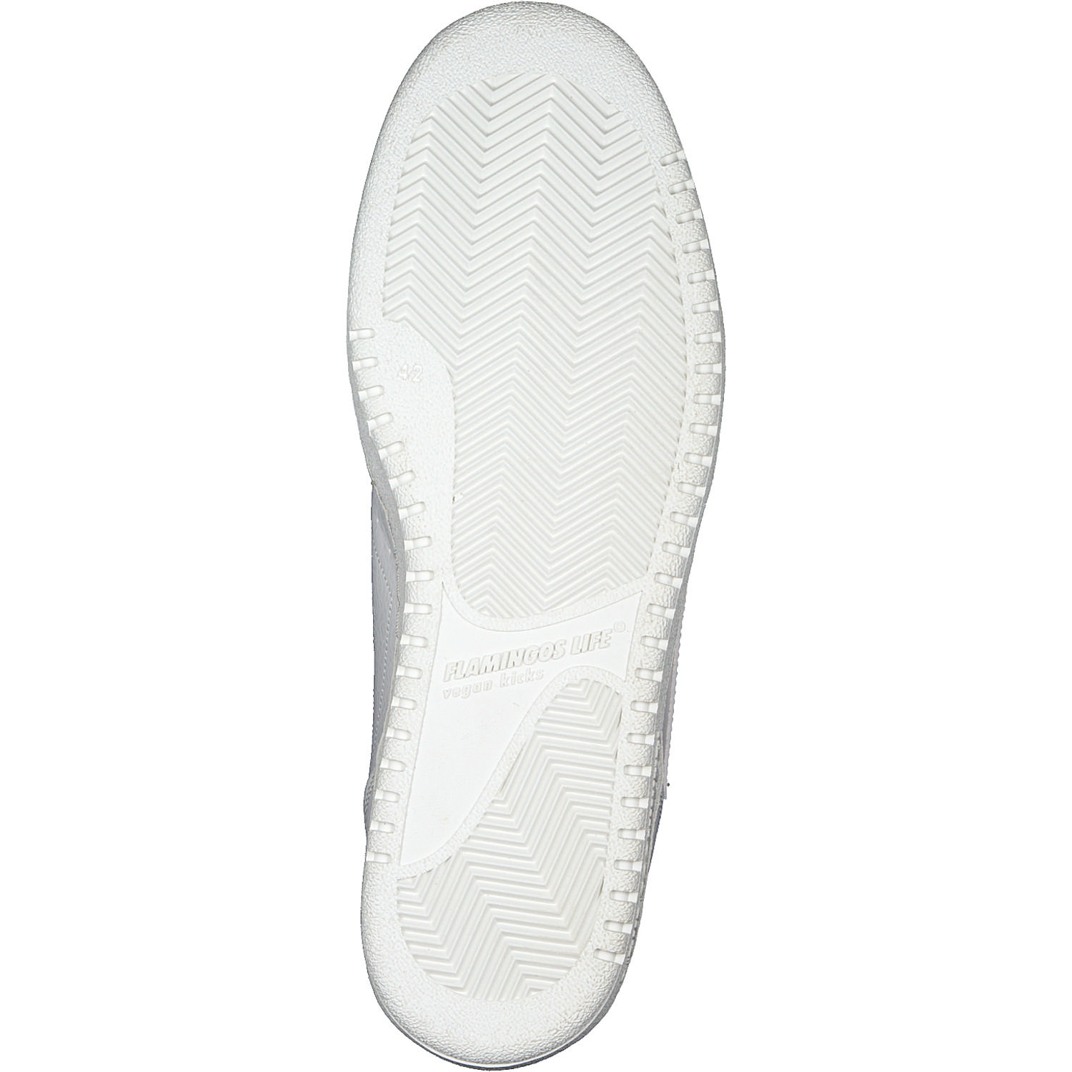 Flamingos Old 80s, Sneakers High, Damen, all white