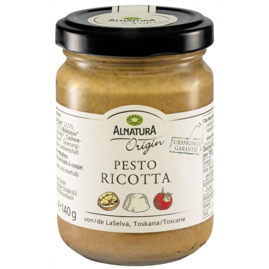 Alnatura Origin Bio Pesto Ricotta 140G
