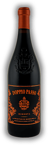 Casa Vinicola Botter, Doppio Passo Primitivo di Manduria Riserva, DDOC, 2019, Apulien  Casa Vinicola Botter, Doppio Passo Primitivo di Manduria Riserva, DDOC, 2019, Apulien  Weich, vollmundig und außergewöhnlich aromatisch. Jahrgang 2019 - 0,75	 Lite