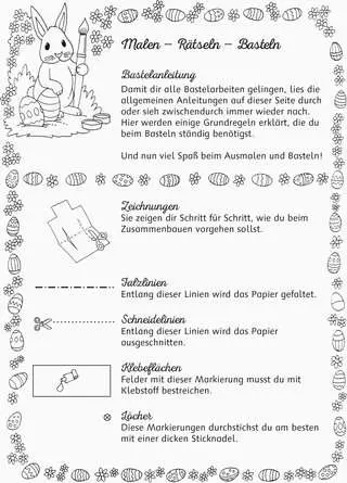 Malen – Rätseln – Basteln: Ostern