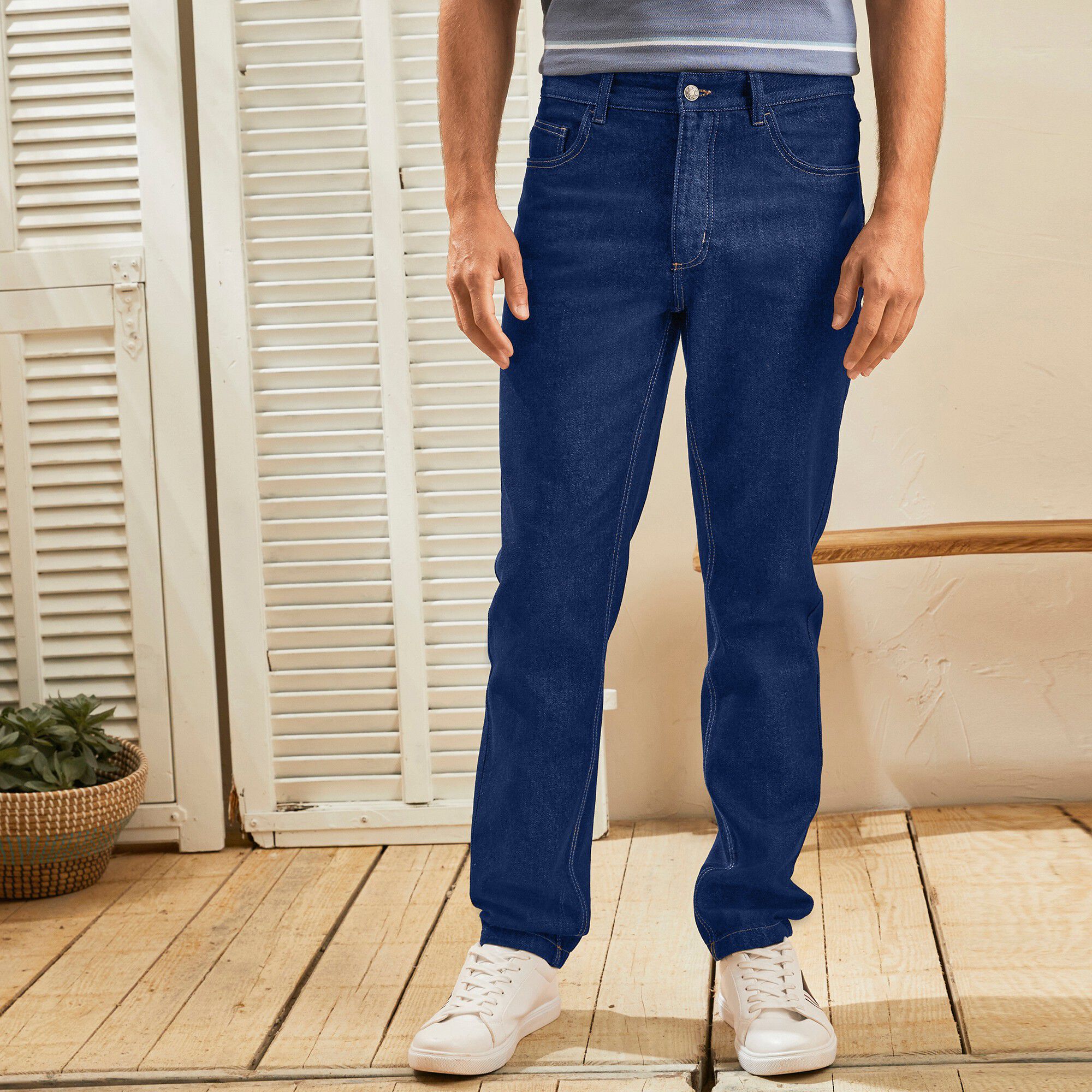 Jean coupe confort coton stretch