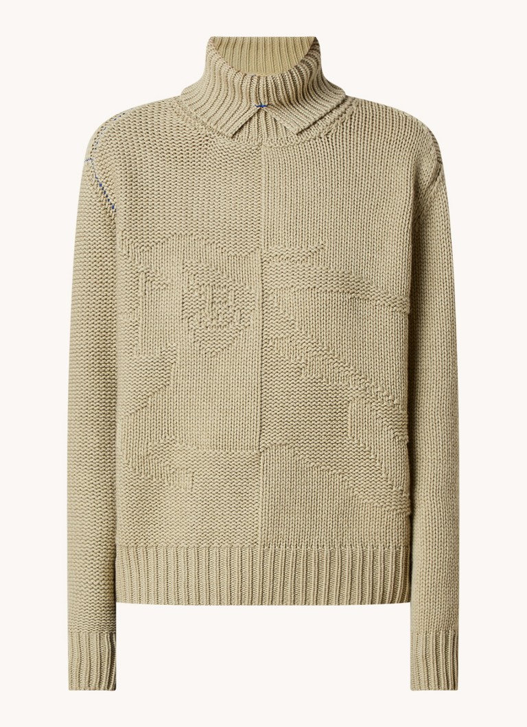 Maglione in cashmere a maglia grossa di Burberry
